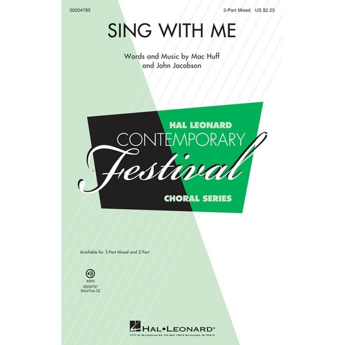 Sing With Me ShowTrax CD (CD Only)