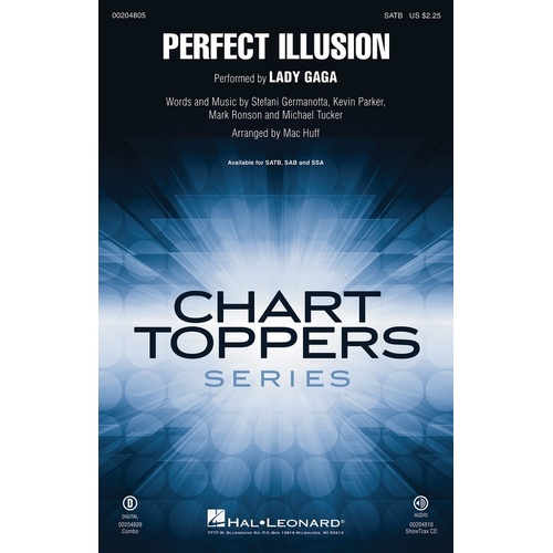 Perfect Illusion SATB (Octavo)