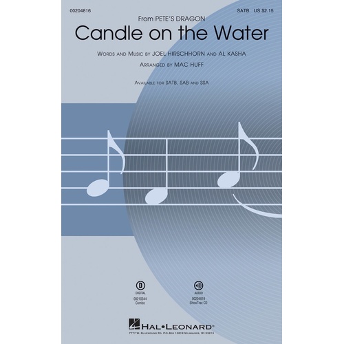 Candle On The Water SATB (Octavo)