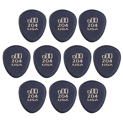 12 x Jim Dunlop JD Jazztones 204 Round Tip Guitar Picks 477R204 Jazz