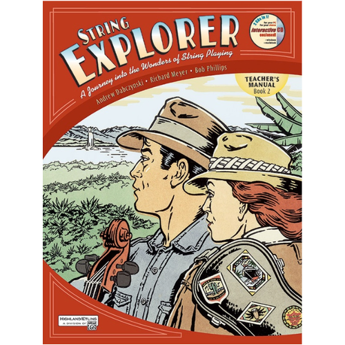 String Explorer Book 2 Teacher's Manual with Interactive CD