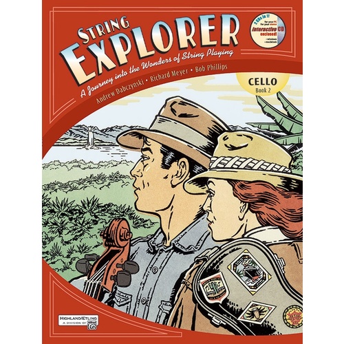 String Explorer Book 2 - Cello Book/ECD