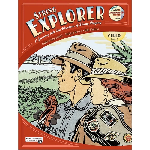 String Explorer Book 2 - Cello Sheet Music and Method Book