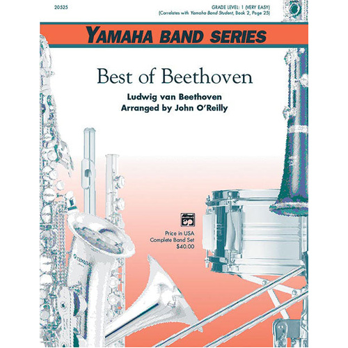 Best of Beethoven for Young Band - CB Gr 1