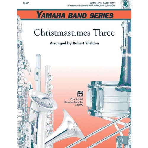 Christmastimes Three Concert Band Gr 1