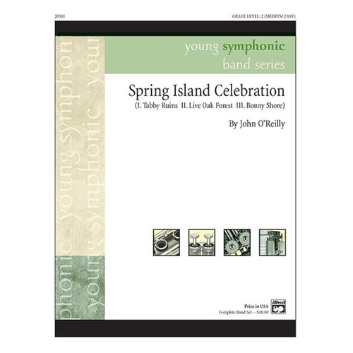 Spring Island Celebration Concert Band Sheet Music Grade 2