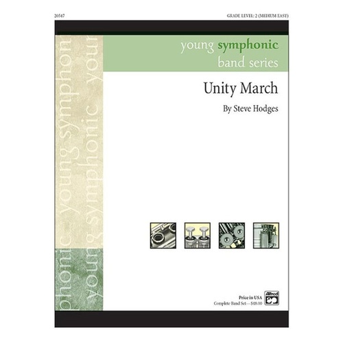 Unity March Concert Band Grade 2 Sheet Music