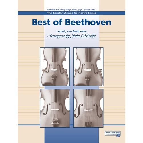 Best of Beethoven String Orchestra Sheet Music Grade 2