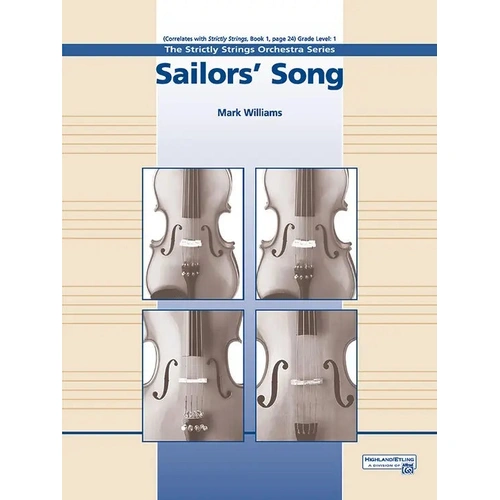 Sailor's Song String Orchestra Sheet Music Grade 1 by Mark Williams