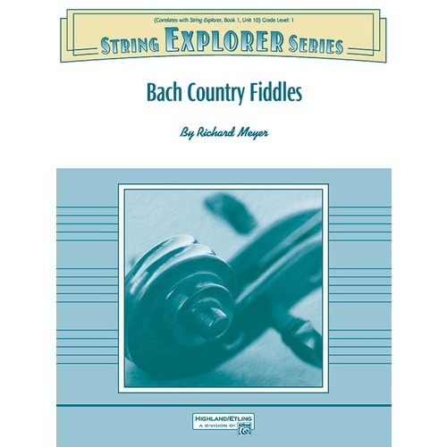 Bach Country Fiddles String Orchestra Gr 1