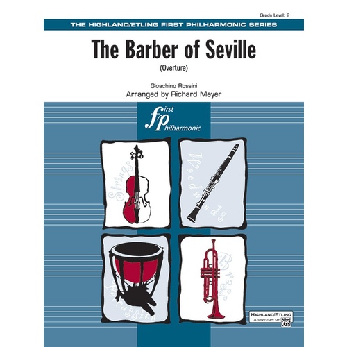 Barber of Seville Overture Full Orchestra Sheet Music Grade 2