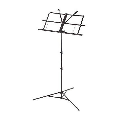 Ashton MS3127BK Music Stand W/Bag Black