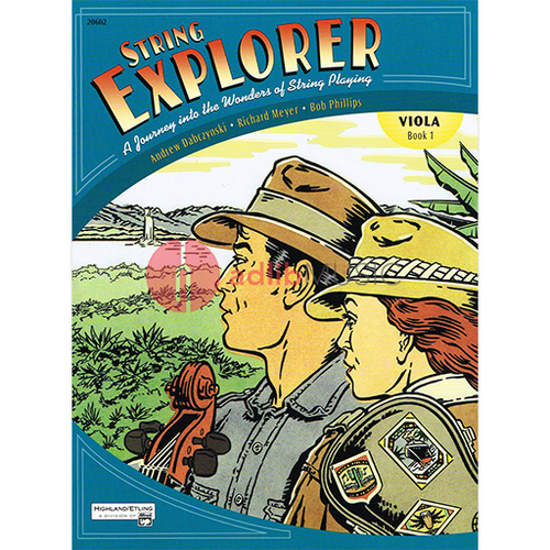 String Explorer Book 1 for Viola with CD - Alfred Music