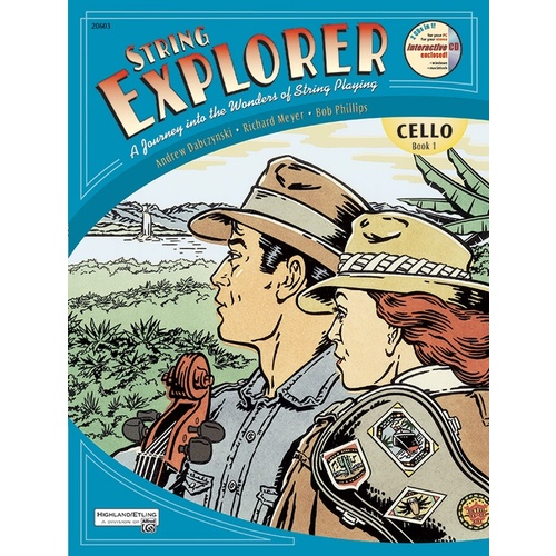 String Explorer Book 1 - Cello Book/ECD