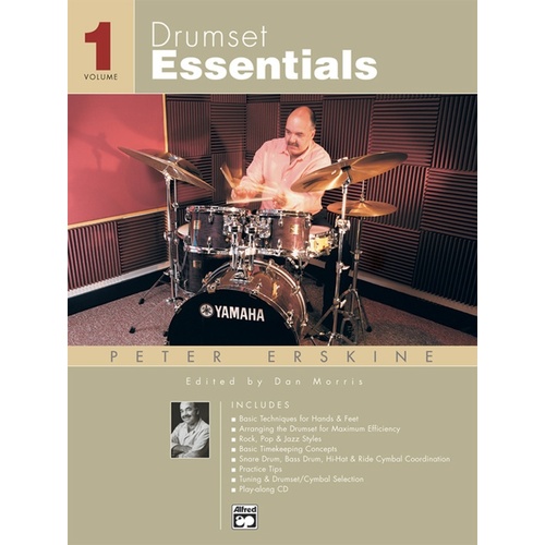 Drumset Essentials Book 1 Book/CD