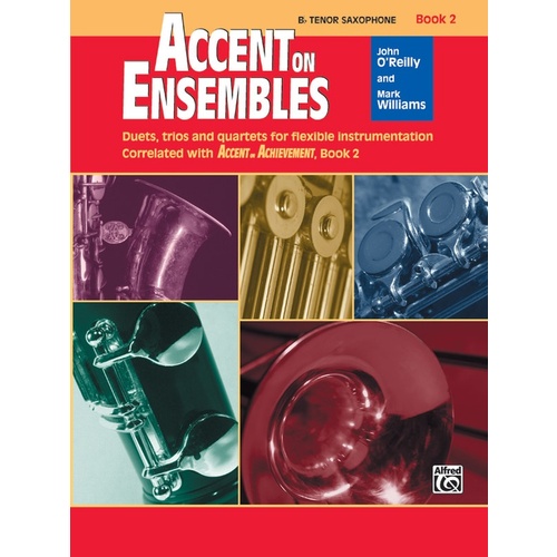 Accent On Ensembles Book 2 Bb Tenor Sax