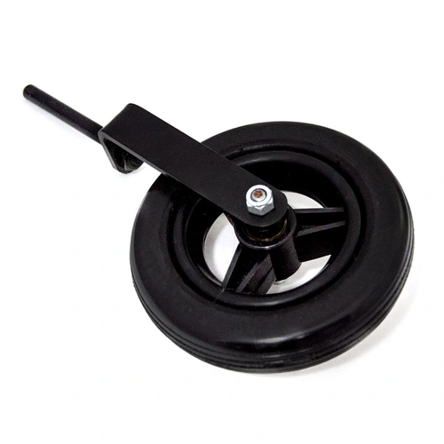 Double Bass Endpin Wheel - 15mm Shaft, Robust Rubber Tyre for Easy Movement