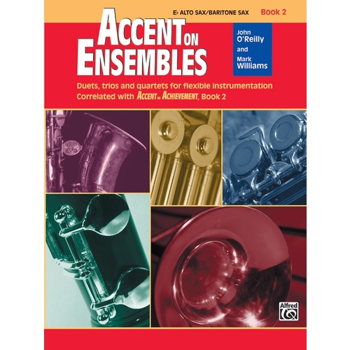 Accent On Ensembles Book 2 Eb Alto Sax/Bari Sax