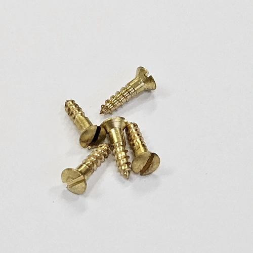 Rubner Gold Spare Mounting Screws (5) for Machine Heads