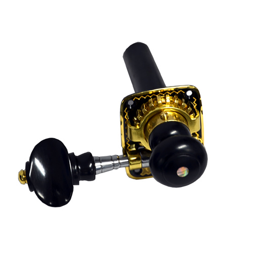 Rubner Ebony Pin & Button for Double Bass Tuning Heads