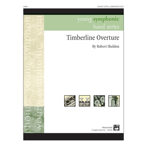 Timberline Overture Concert Band Sheet Music Grade 2