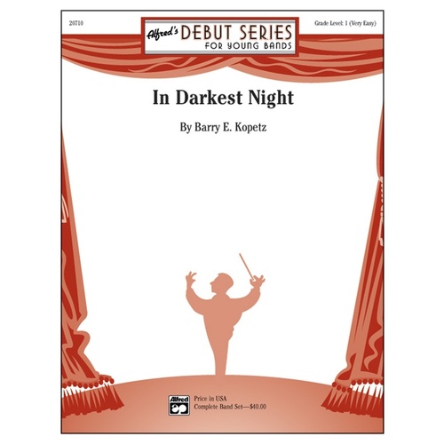 In Darkest Night Concert Band Gr 1