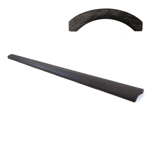 3/4 Double Bass Fingerboard - African B Ebony, 45mm Nut Width, 95mm Bridge Width, 877mm Length