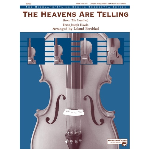 Heavens Are Telling From Creation String Orchestra Gr 2.5