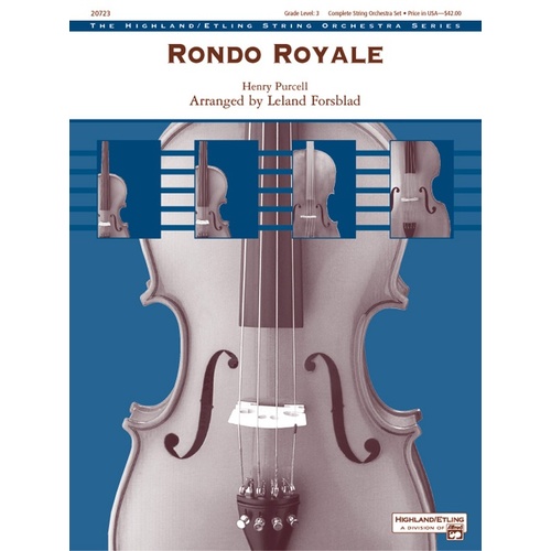 Rondo Royale String Orchestra Gr 3
