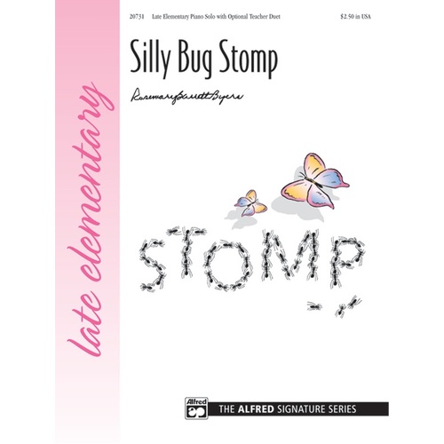 Silly Bug Stomp Piano Sheet Music Optional Duet Signature Series