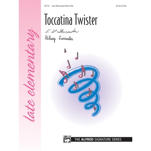 Toccatina Twister PS Signature Series Piano Sheet Music