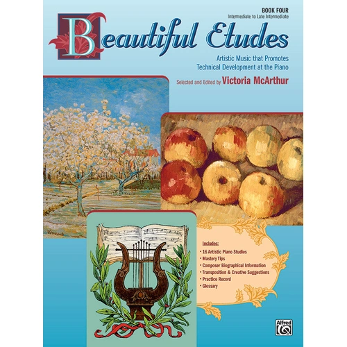 Beautiful Etudes Piano Sheet Music Book 4