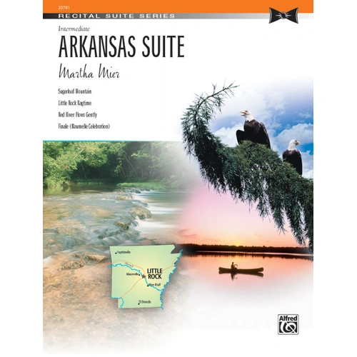 Arkansas Suite for Piano Solo - Intermediate Sheet Music