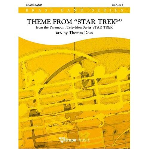 Theme From Star Trek Bb4 Score/Parts