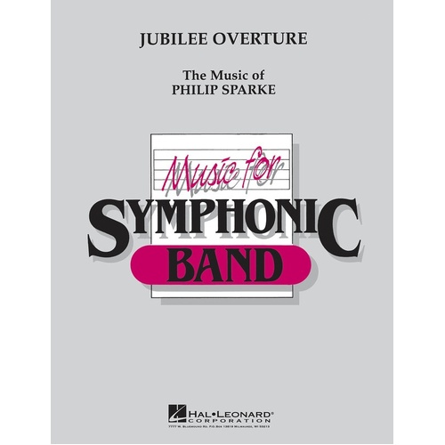 Jubilee Overture Concert Band (Pod) (Music Score/Parts)