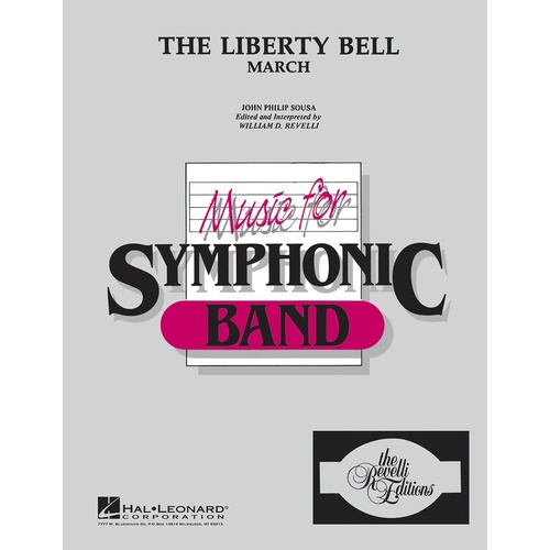 Liberty Bell Concert Band 4 Score/Parts Arr Revelli (Pod) (Music Score/Parts)