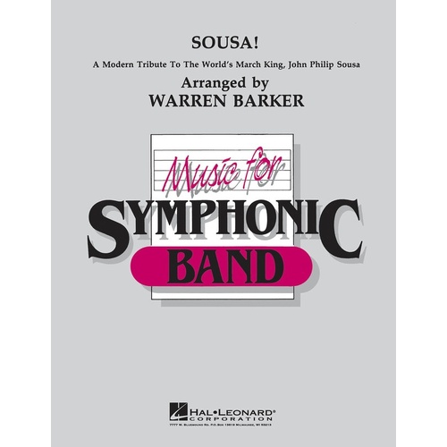 Sousa Concert Band (Music Score/Parts)