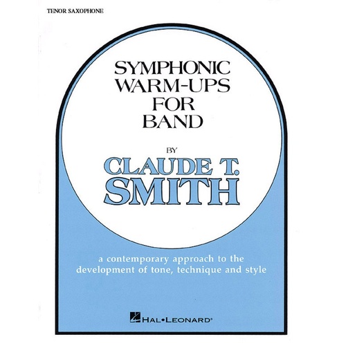 Symphonic Warm Ups Tenor Sax (Softcover Book)