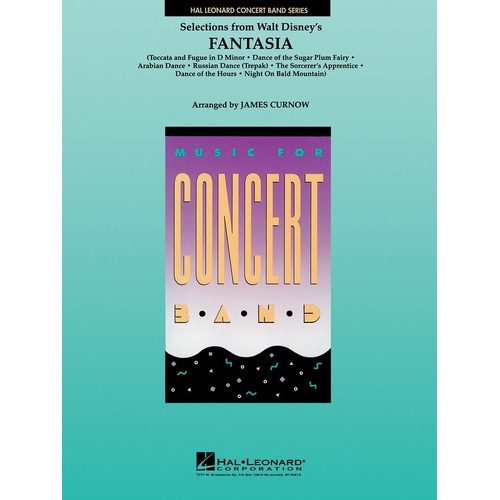 Fantasia Selection Concert Band (Music Score/Parts)