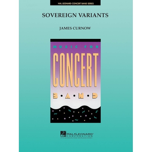 Sovereign Varients Curnow Concert Band (Music Score/Parts)