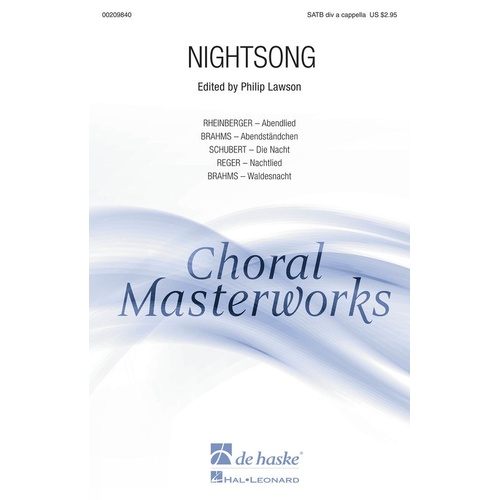Nightsong SATB Divisi (Octavo)