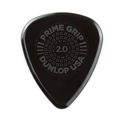 12 x Jim Dunlop Prime Grip DELRIN 500 2.00MM Gauge Guitar Picks 450R 