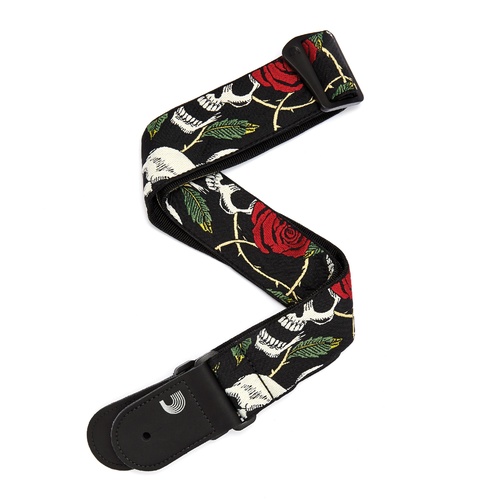 Woven Guitar Strap, Immortal Love, by D'Addario