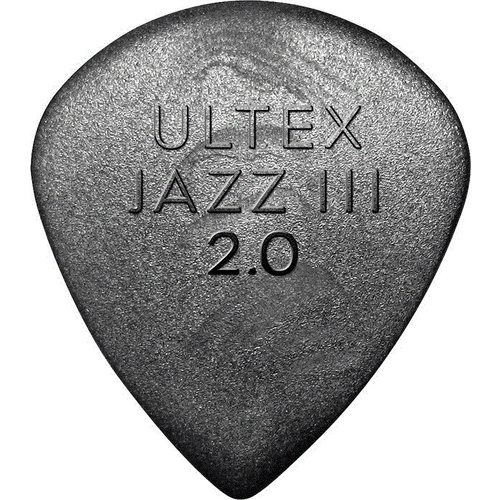 6 x Jim Dunlop Jazz III Ultex 2.0 Guitar Picks 427R Free Shipping