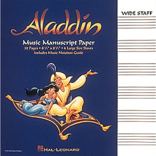 Aladdin Manuscript Book (Softcover Book)