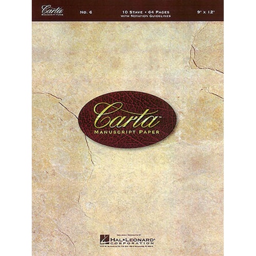 Carta Manuscript Basic 64Pg 10St Spiral (Softcover Book)