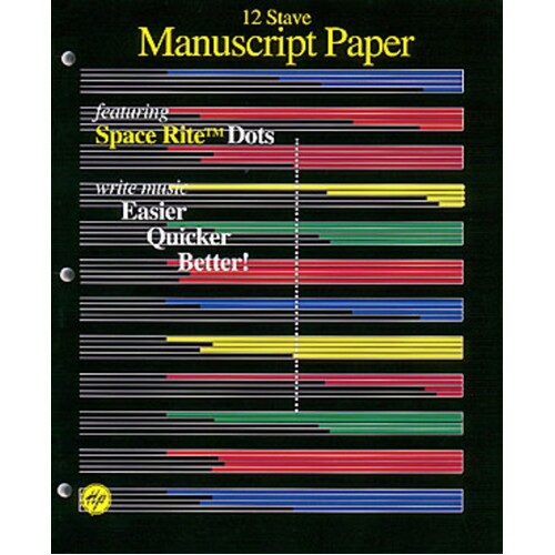 Space Rite Manuscript 12St 80Pg 4 Pak