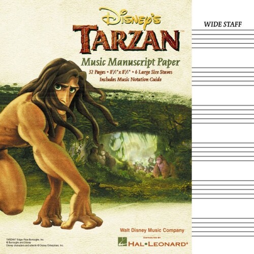 Tarzan Manuscript Paper
