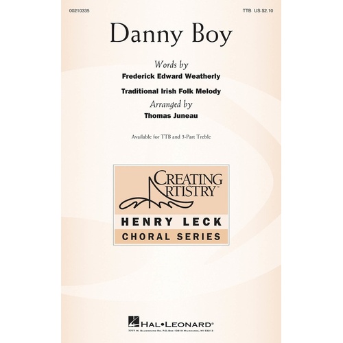 Danny Boy TTB (Octavo)