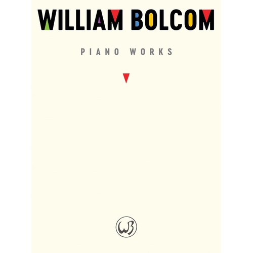 William Bolcom Piano Works (Softcover Book)